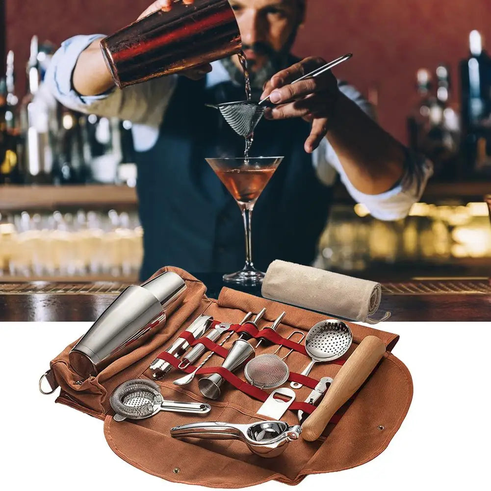 Canvas Bartender Bag