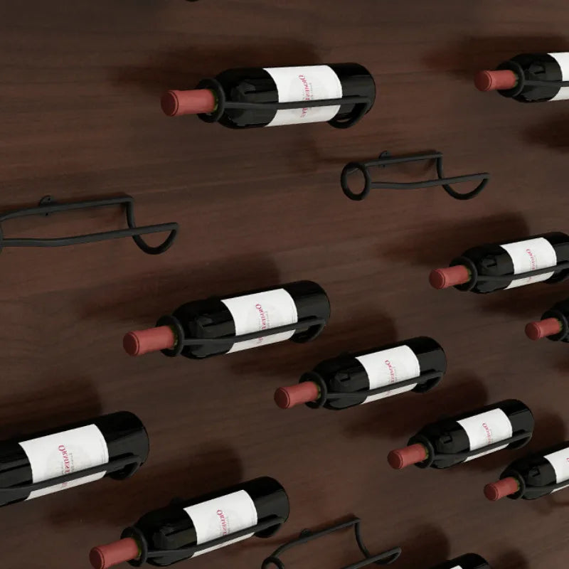 Wall-Mounted Wine Rack