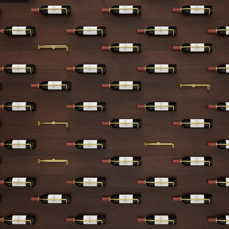 Wall-Mounted Wine Rack