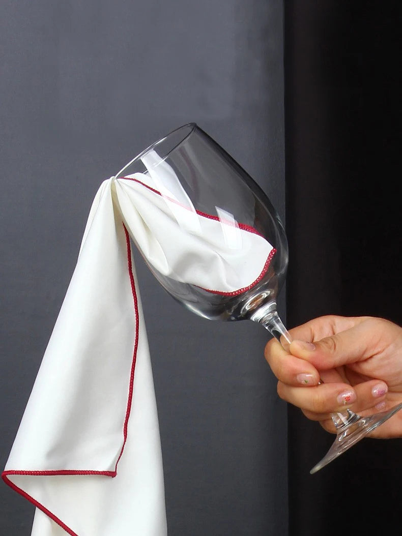 Microfiber Wine Glass Polishing Cloth