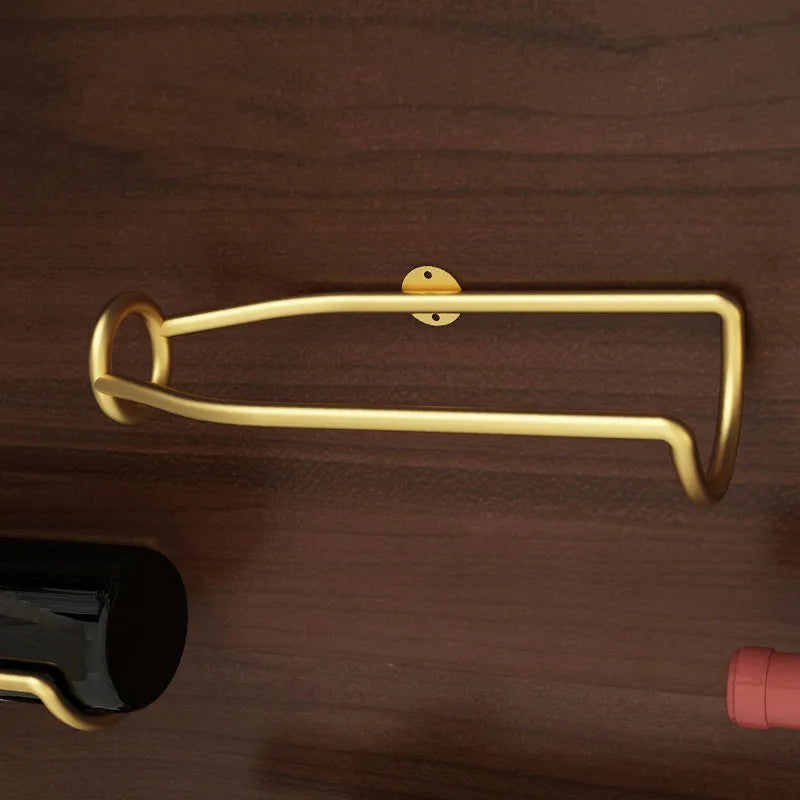 Wall-Mounted Wine Rack