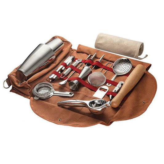 Canvas Bartender Toolkit Bag