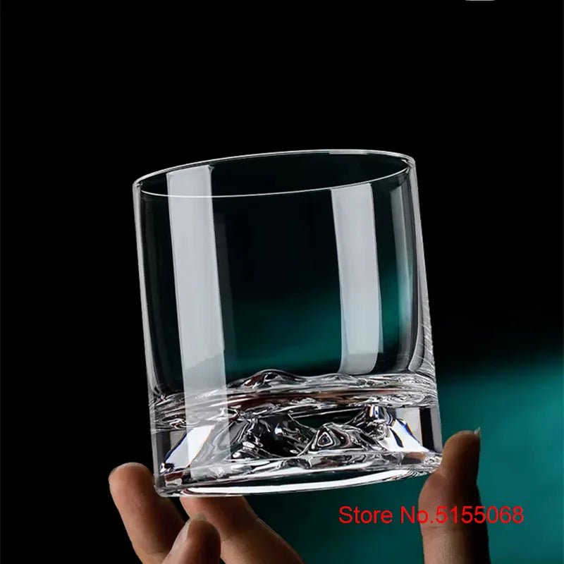 Japanese Style Ice Mountain Whiskey Tumbler 300ml