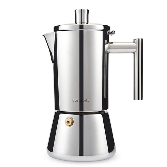 Stainless Steel Stovetop Espresso Moka Pot
