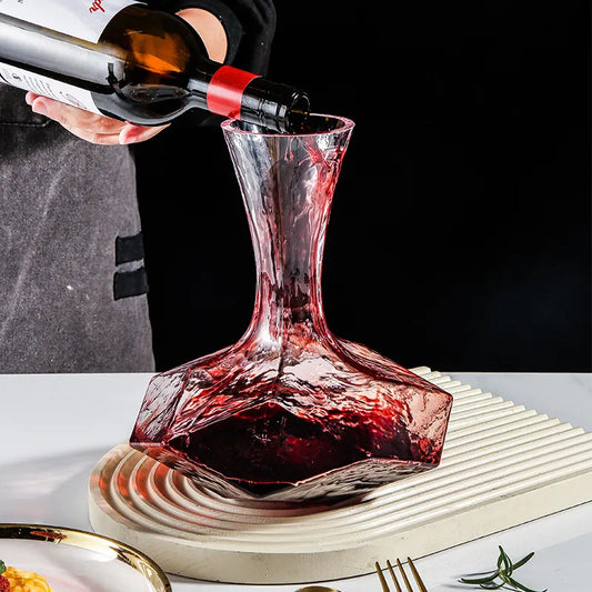 Art Deco Glass Wine Decanter