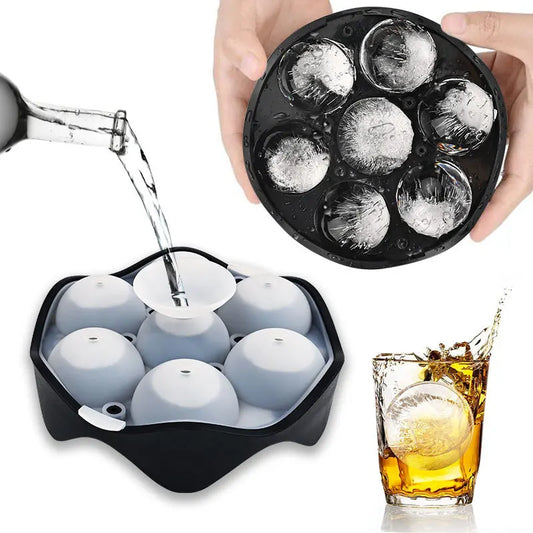 Spherical Ice Cube Maker - Reuseable Mould/Tray